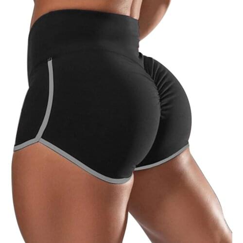 Women Sexy Hot Shorts Smooth Elastic High Waist Booty Shorts Casual Sports Gym Workout Fitness Shorts Dance Shorts Women Bottoms
