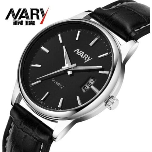 Man Watch 2020 Fashion Simple Watches Men Mens Watches Nary Casual Leather Band Quartz Wristwatch Male Watches mannen horloge