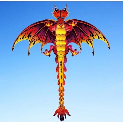 J60B Long Tail Pterosaur Dinosaur Kite Toy for Outdoor Sports Party Gift for Toddler