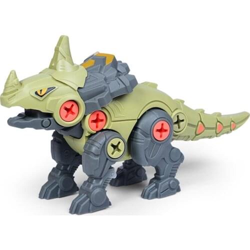 Dinosaur Assembled Toys Puzzle Disassembly Simulation Dinosaur Eggs Children Screw Boys 2-6 Years Old Intelligence Development