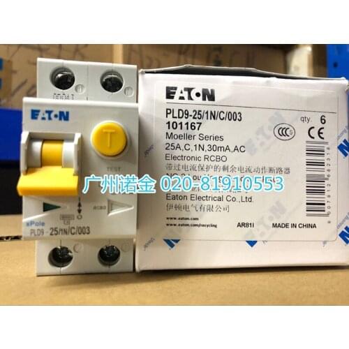EATON 25A PLD9-25/1N/C/003 100% new and original