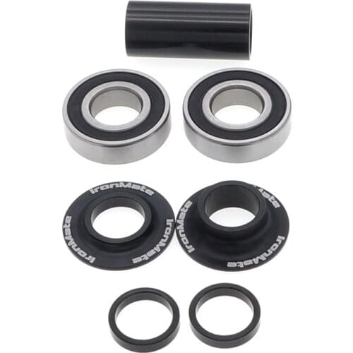 BMX Mid Bottom Bracket 19mm bmx bike bottom bracket black