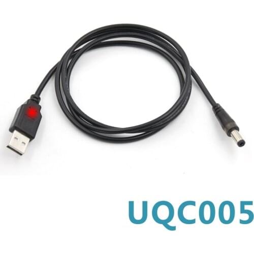 WITRN-UQC005 QC2/3 decoy activation line 9-12V charging treasure mobile power router USB power supply length 1m