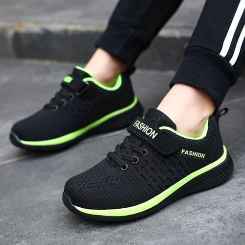 Fashion Kids Sneakers Summer Breathable Running Shoes Boy Outdoor Non-Slip Casual Sport Tennis Shoes for Girls Big Children Size