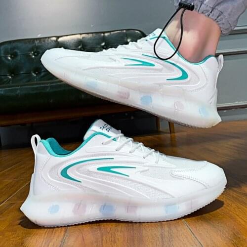 Mens Shoes Summer New Style Color Popcorn Old Shoes Breathable Sports Casual Shoes Thick-soled Height-increasing Sneakers