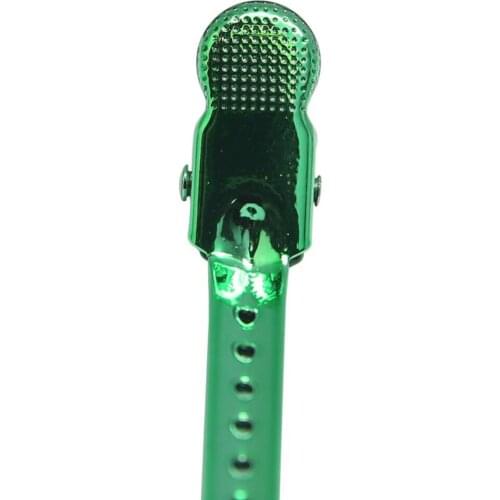 Set of 12 Hair Clips for Women and Girls, 3.5 inches Steel Hair Sectioning Clips, Green