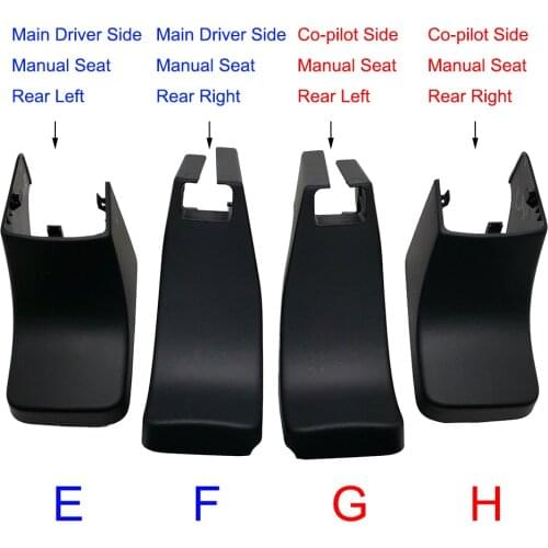 Manual Front Seat Rear Foot Trim Cover Rear Base Screw Cover For Mitsubishi Outlander ASX Manual