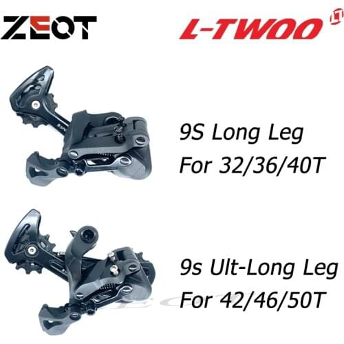 LTWOO A5 9 Speed Derailleurs 34T 36T 40T 42T 46T 50T Cassette 9 Speed A5 Rear Derailleur 9 Speed Switches Compatible SRAM