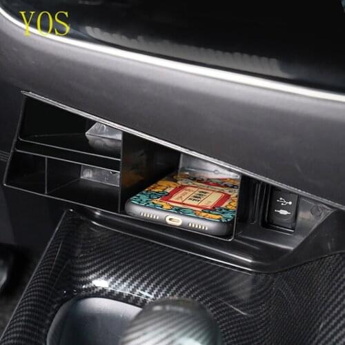 Instrument Dashboard USB Storage Box Case For Toyota C-HR 2018 Car Center Console Platform Case For Toyota CHR 2017 2018 2019