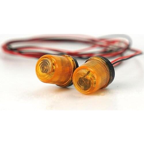 Rc Truck TAMIYA SCANIA MAN Mercedes VOLVO Toys Tractor Roof Light Rotation Warning Lamp For 1/14 Remote Control Car DIY Part