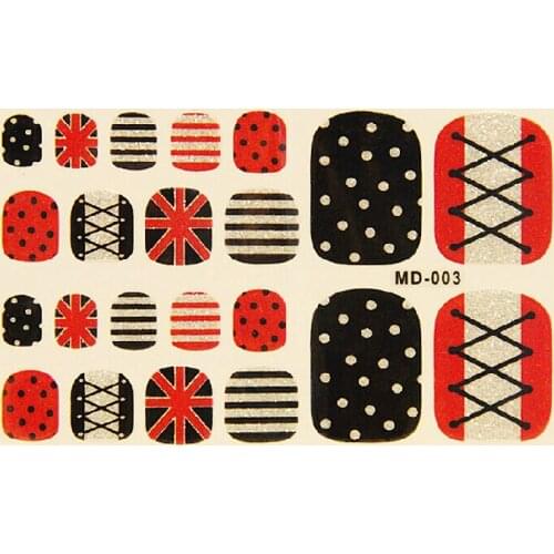 Wholesale New Arrival Nail Art Wrap Self adhesive Fingers and toes foil Nail Polish Sticker 22pcs/set 100packs/lot free shipping