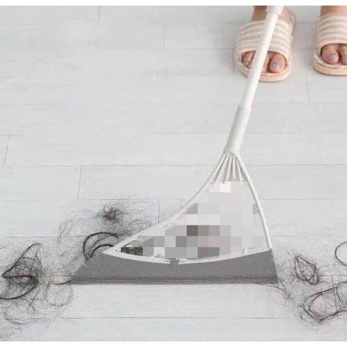 Magic Wiper Broom Wipe Squeeze Silicone Mop for Wash Floor Clean Tools Windows Scraper Pet Hair Non-Stick Sweeping and Kitchen