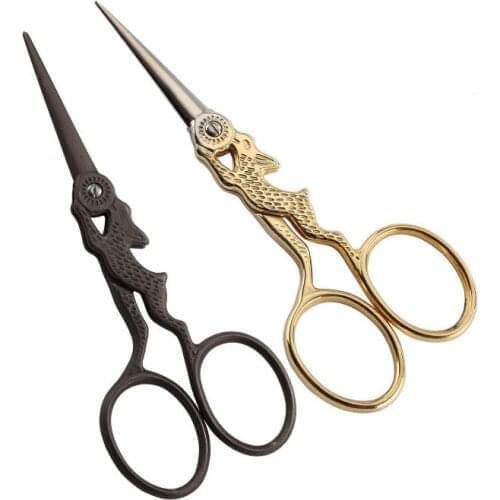 Retro Scissors Antique Vintage Scissors Thread Embroidery Scissors Sewing Supplies Stainless Steel Scissors Tailor Scissors Tool