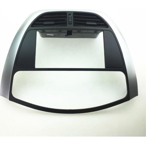 STARPAD For Chery auto parts middle panel / central control panel with air conditioning air outlet silver gray