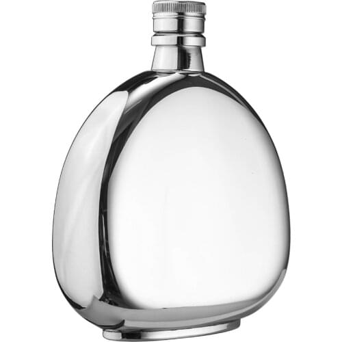 Light Luxury Hip Flask Portable Retro Sealed Jar Outdoor Rhum Metal Whisky Hip Flask Garrafa Whisky Daily Necessities ED50JH