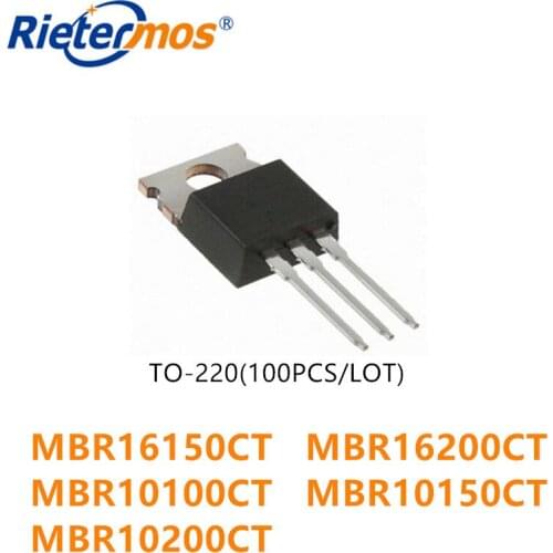 100PCS MBR16150CT 16150CT MBR16200CT 16200CT MBR10100CT 10100CT MBR10150CT 10150CT MBR10200CT 10200CT TO220 HIGH QUALITY