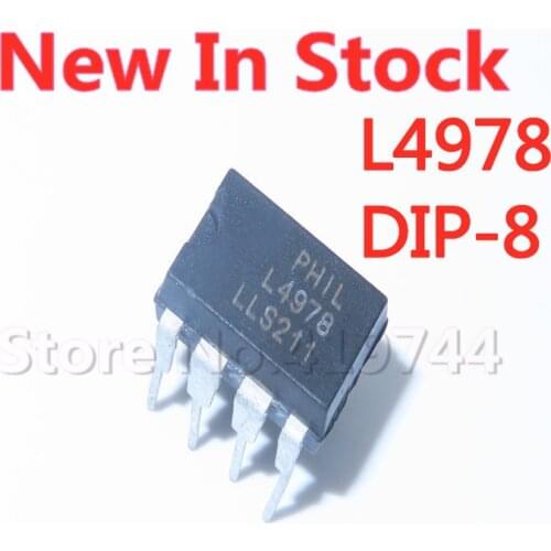5PCS/LOT L4978 L4878 DIP-8 Regulator IC Switching Regulator In Stock NEW original IC