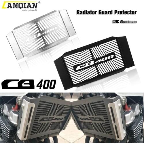 For HONDA CB400 VTEC 1999-2010 Motorcycle Accessories Radiator Grille Guard Cover Protector CB400SF CB 400 SF 400SF 1992-1998