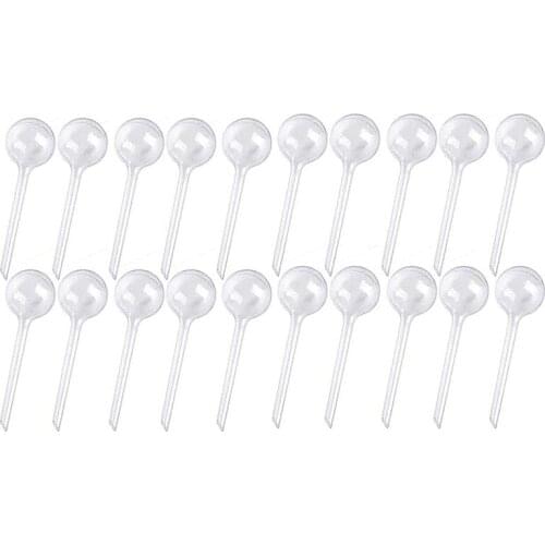 Bombillas de riego de plantas, dispositivo automático de bolas de agua, bombillas de macetas para casa, vacaciones, 20 Uds