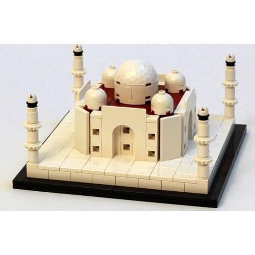 Childrens Toy Gift MOC Building Block Classic Creative Series Miniature Taj Mahal Model Small Particle Building Block