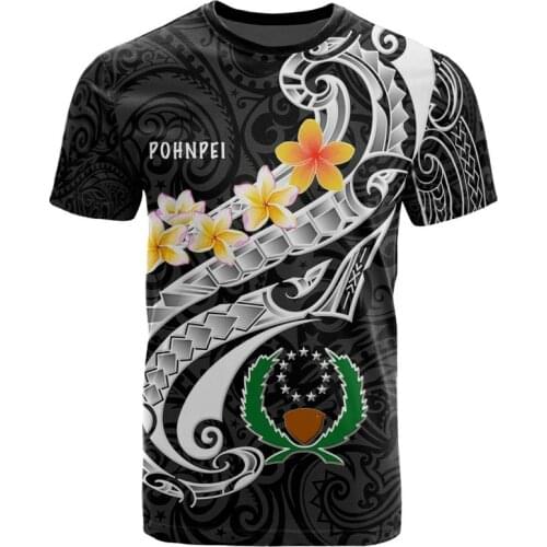 Retro tribal island mens and womens short-sleeved T-shirt 3D printing streetwear Polynesian culture tattoo 2021 summer hot sal