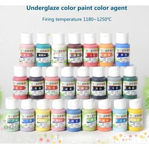 Ceramic Art Underglaze Pigment Jingdezhen Ceramic Underglaze Concentrate 1180~1250 Degrees Firing Color Painting Materials
