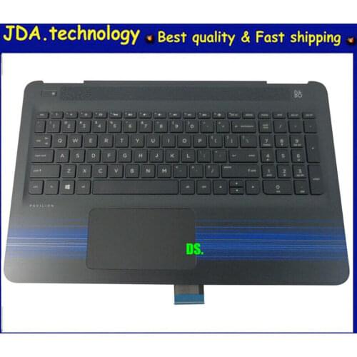 MEIARROW New/orig Laptop top cover for HP PAVILION 15-AU 15-AW Palmrest US keyboard Upper cover W/touchpad