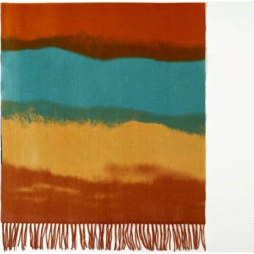 Newest Design Fashion Elegant Ladies Tassel Long Scarves Autumn Winter Warm Foulard High Quality Hijab Office Home Accessories