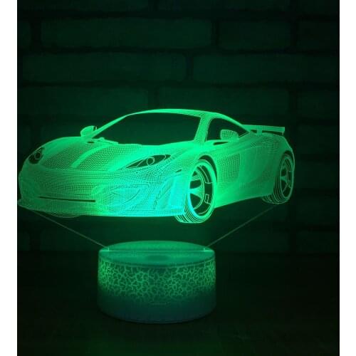 New Strange 3d Small Night Lights Colorful Led Lights Creative Activities Gift Lamp Custom Small Table 3d Light Fixtures