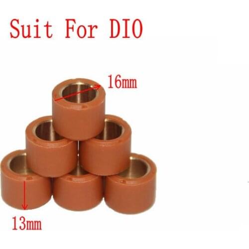 Performance Variator Rollers Roller set 16x13mm For Scooter Moped GY6 50 80 139QMB DIO50 Lead 50 100 110 SCV100 SH50 BALI 50