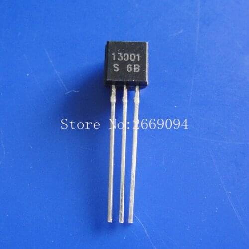 100PCS MJE13001 TO-92 13001 TO92 E13001 new triode transistor free shipping