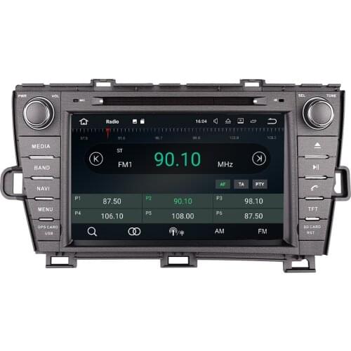 4G IPS DSP Android 10 AV Output CAR DVD PLAYER For Toyota Prius 2009-2019 GPS navigation radio stereo multimedia pc