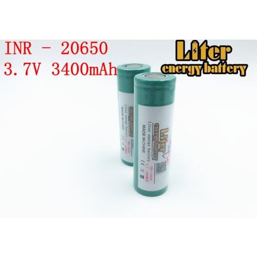 20650 18650 Battery Rechargeable Battery 3.7V 3400mAh Li-ion Rechargeable Battery For Flashlight Torch accumulator battery