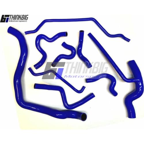 Silicone Radiator Hose Kit For 2003-2012 Saab 9-3 2.0T B207