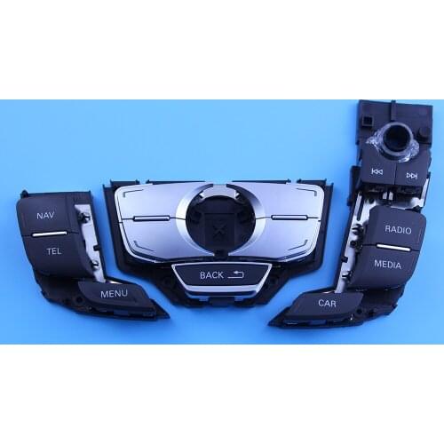 LHD MMI Cenrer Console control Navigation Media Radio Menu Button Switch 4G1919612 For Audi A6 C7 A7 2012-2018