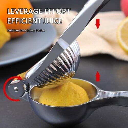 Stainless Steel Citrus Fruits Squeezer Orange Manual Juicer Kitchen Tools Lemon Juicer Orange Queezer Fruit Pressing For Kitchen