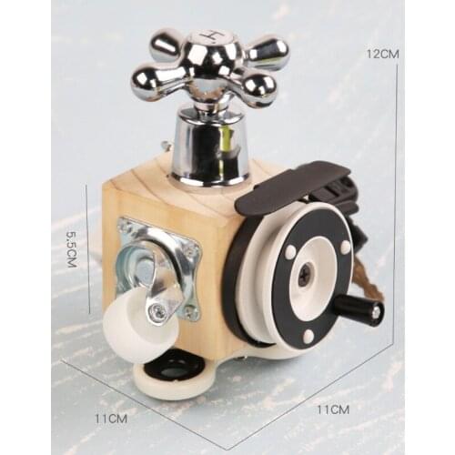 Educational Toy Kids Busy Blocks Game Set Childrens Brain Game Kinderganten Lovely Dressing Educational Toy Felt Made N0HD