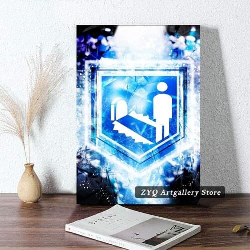 CAll of Duty Posters Canvas Print Wall Art For Living Room All of Duty World at War Quick Revive Perk Abstract Zombies Black Ops