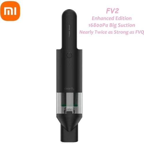 Xiaomi Cleanfly FV2 Portable Handheld Vacuum Cleaner for Home Wireless Mini Dust Catcher 16800Pa Strong Cyclone Suction