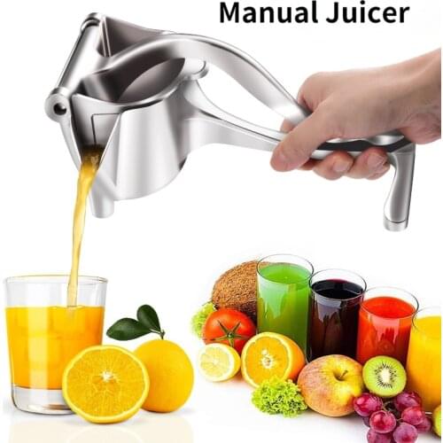 Manual Juicer Aluminum Alloy Hand Pressure Juice Squeezer Pomegranate Watermelon Orange Lemon Juice Fruit Kitchen Accessories