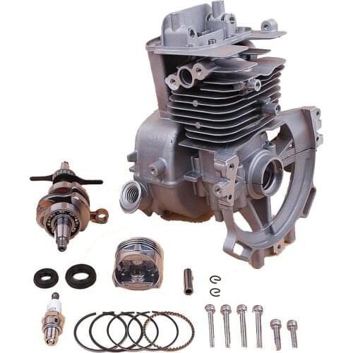 39mm Gasoline Engine Crankcase Crankshaft Piston Pin Ring Spark Plug Kit Fit HONDA GX35 GX35NT 1.2HP 35.8cc Trimmer Brushcutter