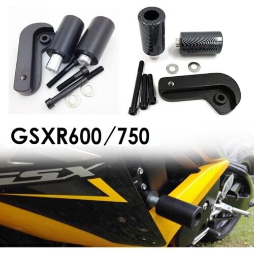 For Suzuki GSXR600 GSXR750 GSX-R GSXR 600 750 2006 2007 2008 2009 2010 Motorcycle Frame Sliders Crash Falling Protection