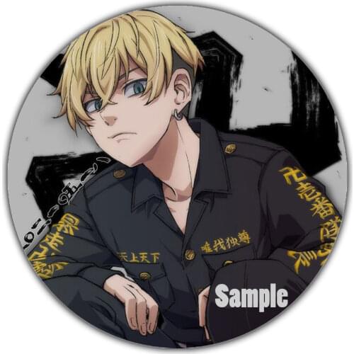 Tokyo Revengers Badges Anime Figures Badge Tokyo Avengers Pins Peripheral Clothing Accessories Bag Backpack Decoration Boy Girls