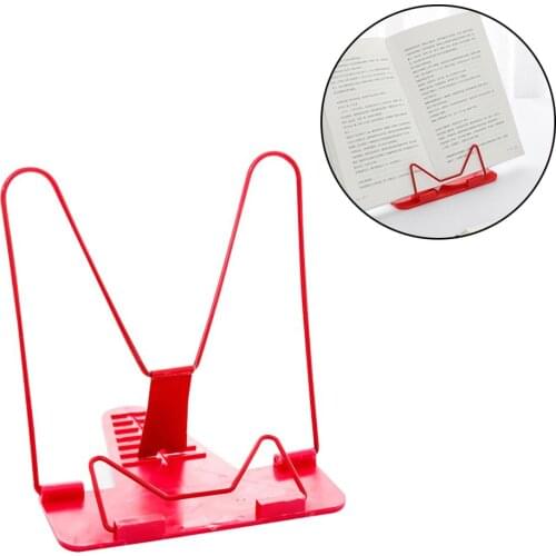 2PCS Adjustable Reading Book Stands Multi-purpose Study Book Support Bookends Simple Foldable Reading Book Shelf Document Holder