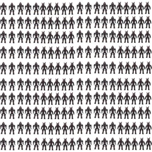 Lot of 400pcs Halo Mega Bloks Construx Brutes Minor & Captain Detachable Armours Mini Figures Building Toys Collection