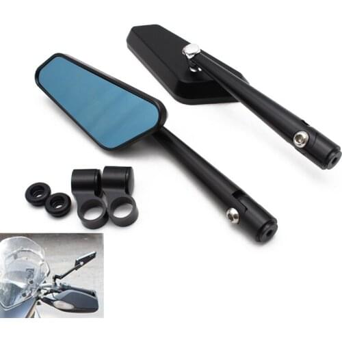 Aluminum CNC Motorcycle Rear Side Mirror Rearview Mirror for HONDA R1 R3 R6 FZ6 GSXR600 750 1000 NINJA250 ZX-6R Z750 Z800
