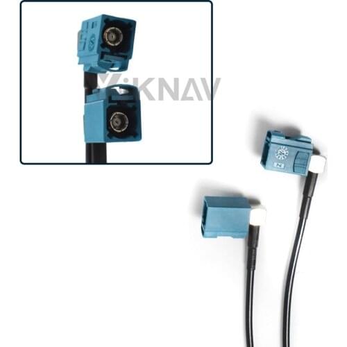 Car GPS Antenna Splitter Cable Fit for BMW Mercedes Benz Audi Audio Media Navigation System Android Screen