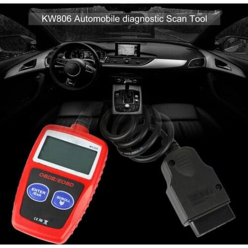 KW806 Car Code Reader CAN BUS OBD 2 OBDII Diagnostic Scanner Tool Automotive Scan Tool Universal for Car