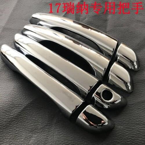 Car styling For Hyundai VERNA/Solaris 2017-2019 Accent Grand Avega ABS Door handle Protective covering Cover Trim