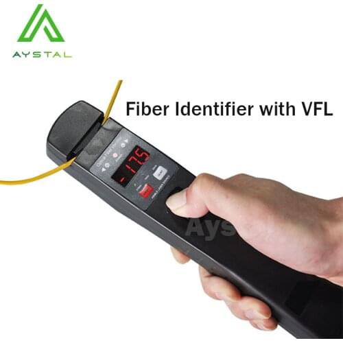 Free Shipping JW3306D Fiber Optic Identifier Live Fiber Optical Identifier with Built in Visual Fault Locator